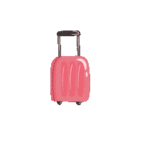 Pink Travel Sticker