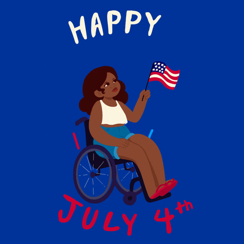 Independence Day Fun GIF by Hello All