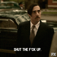 Shut Your Mouth GIF by Fargo