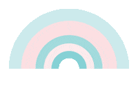 rainbow glow Sticker by Leahlani Skincare