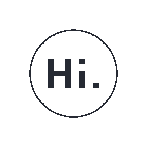 Hi Sticker by HANDWERKinnovativ.