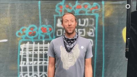 Chris Martin Vote GIF by Global Citizen