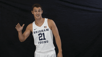 Byu Basketball Brigham GIF by BYU Cougars