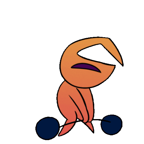 Animation Workout Sticker