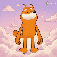 Eyes Closed Levitating GIF by BONK