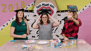 graduating grace helbig GIF by This Might Get