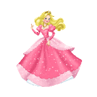 princess pink STICKER by imoji