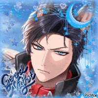 Good Night Vtuber GIF