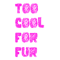 Rainbow Color Sticker by TOO COOL FOR FUR