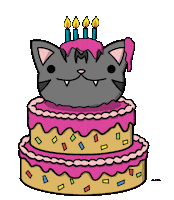 Happy Birthday Sticker by Tutimon