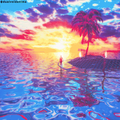 Summer Loop GIF by dualvoidanima