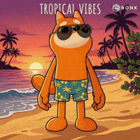 Standing Palm Trees GIF by BONK