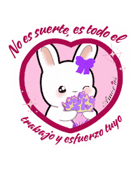 Bunny Love Sticker by Amor Us