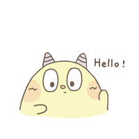 Monster Hello Sticker
