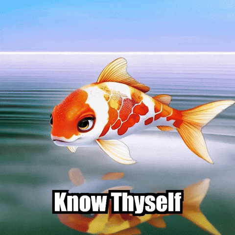 Know Thyself Self-Awareness GIF by TheConfishius