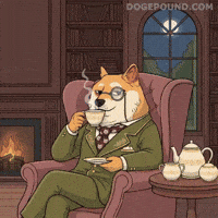 Shiba Inu Drinking GIF by Doge Pound