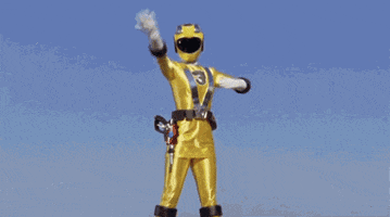 Power Rangers Fireworks GIF