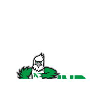 North Dakota Hawks Sticker by University of North Dakota