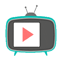 nanysklozet tv film television vintage Sticker