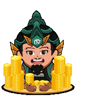 dewavegas_asia money coin gacor gatotkaca Sticker