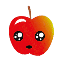 Power Apple Sticker by FruitMasters