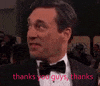 golden globes thank you GIF