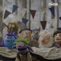 Puppet Hooray GIF by Nickelodeon