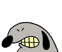 Dogzzz dog no dogs no way Sticker