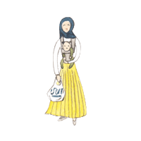 mom motherhood Sticker by neogardencatering