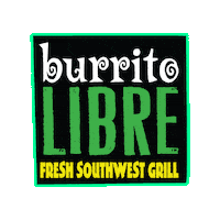 burritolibre burrito libre burrito libre fresh southwest grill Sticker