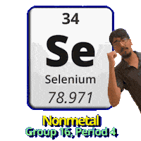 Selenium Nonmetals Sticker
