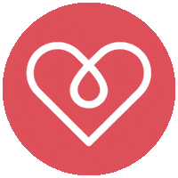 wellfairfoundation heart water wasser wellfair Sticker