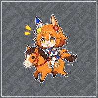 Horse Chibi GIF