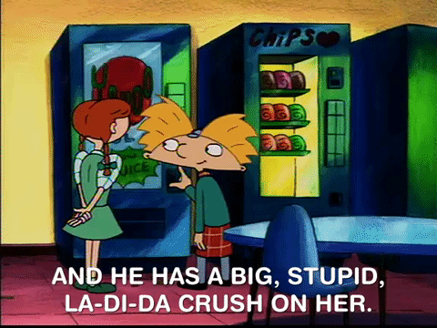 hey arnold nicksplat GIF
