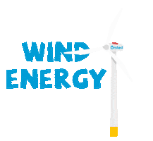 wind turbine Sticker by Ørsted