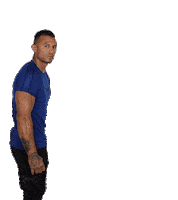 Fitness Marching Sticker by Michael Vazquez