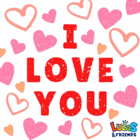 I Love You Very Much GIF by Lucas and Friends by RV AppStudios