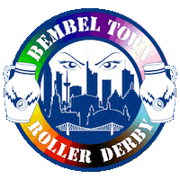 BembelTownRollerDerby sport lgbt germany skate Sticker