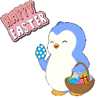Easter Bunny Penguin Sticker by Pudgy Penguins