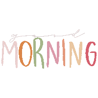 Happy Good Morning Sticker