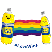 gay love Sticker by Inca Kola