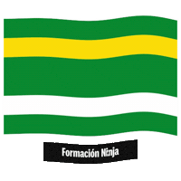 Flag Spain Sticker by Formación Ninja