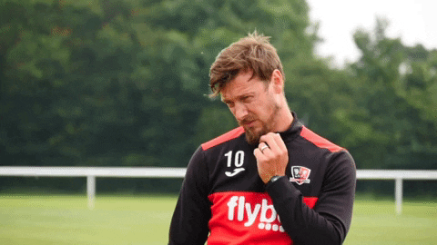 Lee Holmes Ecfc GIF by Exeter City Football Club
