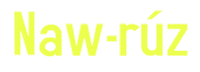 Naw Ruz Sticker