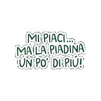 Piadina Sticker by Casina del Bosco