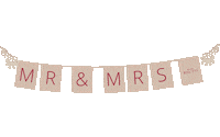 mr&mrs love Sticker