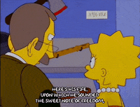 lisa simpson display GIF