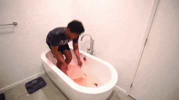 oobleck bath GIF by Guava Juice