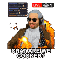 Chat Panic Sticker