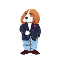 charlesbeckett_official dog animal glasses perro Sticker